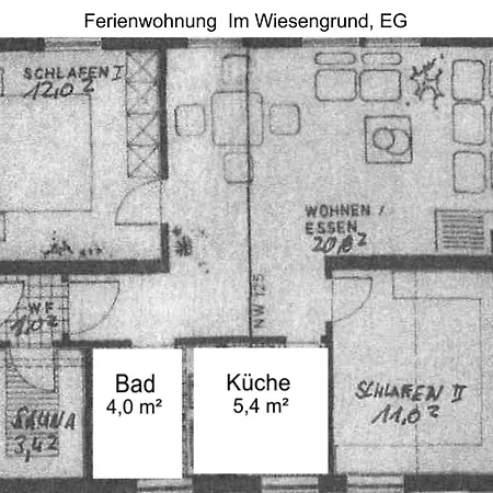 Lägenhet Haus Im Wiesengrund Eg